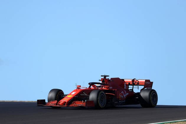 FORMULA 1 HEINEKEN PORTUGUESE GRAND PRIX 2020 23.10.2020, Autodromo Internacional do Algarve, Portimao, FORMULA 1 HEINEKEN PORTUGUESE GRAND PRIX 2020,im Bild Sebastian Vettel (GER 5), Scuderia Ferrari