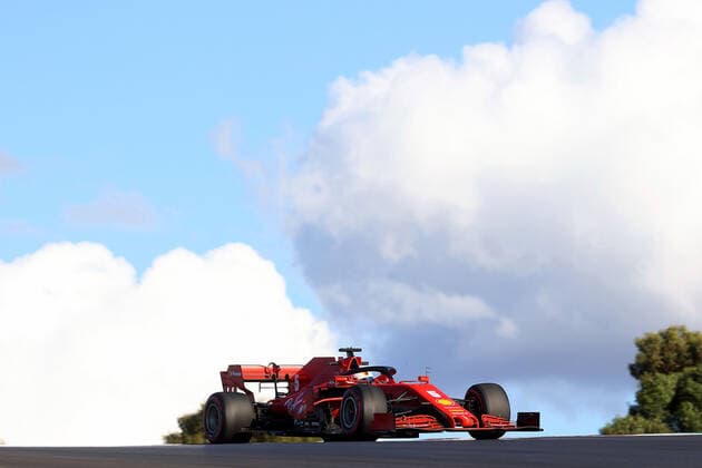 FORMULA 1 HEINEKEN PORTUGUESE GRAND PRIX 2020 23.10.2020, Autodromo Internacional do Algarve, Portimao, FORMULA 1 HEINEKEN PORTUGUESE GRAND PRIX 2020,im Bild Sebastian Vettel (GER 5), Scuderia Ferrari