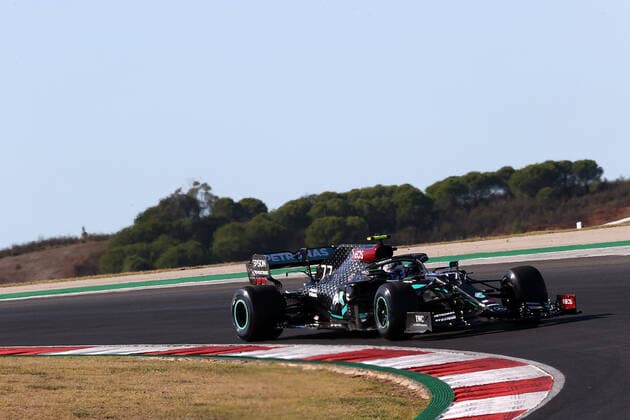 FORMULA 1 HEINEKEN PORTUGUESE GRAND PRIX 2020 23.10.2020, Autodromo Internacional do Algarve, Portimao, FORMULA 1 HEINEKEN PORTUGUESE GRAND PRIX 2020,im Bild Valtteri Bottas (FIN 77), Mercedes-AMG Petronas F1 Team