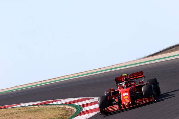 FORMULA 1 HEINEKEN PORTUGUESE GRAND PRIX 2020 23.10.2020, Autodromo Internacional do Algarve, Portimao, FORMULA 1 HEINEKEN PORTUGUESE GRAND PRIX 2020,im Bild Charles Leclerc (MCO 16), Scuderia Ferrari