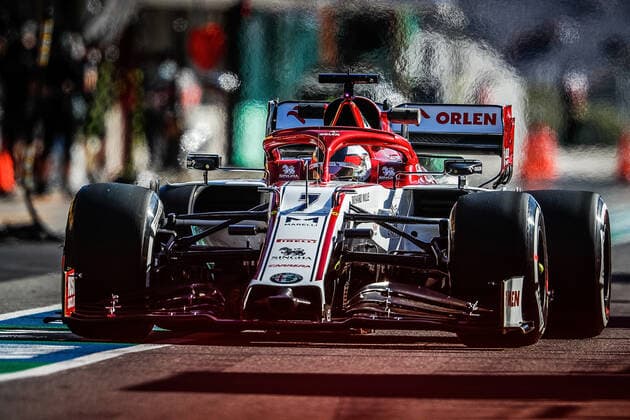 FORMULA 1 HEINEKEN PORTUGUESE GRAND PRIX 2020 23.10.2020, Autodromo Internacional do Algarve, Portimao, FORMULA 1 HEINEKEN PORTUGUESE GRAND PRIX 2020,im Bild Kimi Raikkonen (FIN 7), Alfa Romeo Racing ORLEN