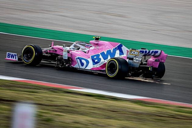 FORMULA 1 HEINEKEN PORTUGUESE GRAND PRIX 2020 23.10.2020, Autodromo Internacional do Algarve, Portimao, FORMULA 1 HEINEKEN PORTUGUESE GRAND PRIX 2020,im Bild Lance Stroll (CAN 18), BWT Racing Point F1 Team