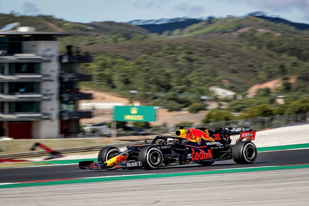 FORMULA 1 HEINEKEN PORTUGUESE GRAND PRIX 2020 23.10.2020, Autodromo Internacional do Algarve, Portimao, FORMULA 1 HEINEKEN PORTUGUESE GRAND PRIX 2020,im Bild Max Verstappen (NEL 33), Aston Martin Red Bull Racing