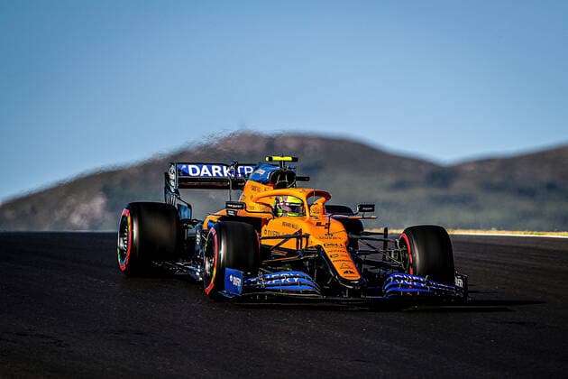 FORMULA 1 HEINEKEN PORTUGUESE GRAND PRIX 2020 23.10.2020, Autodromo Internacional do Algarve, Portimao, FORMULA 1 HEINEKEN PORTUGUESE GRAND PRIX 2020,im Bild Lando Norris (GBR 4), McLaren F1 Team