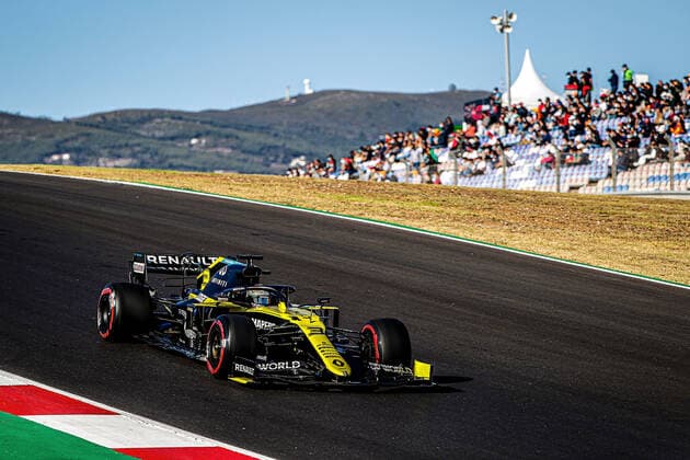 FORMULA 1 HEINEKEN PORTUGUESE GRAND PRIX 2020 23.10.2020, Autodromo Internacional do Algarve, Portimao, FORMULA 1 HEINEKEN PORTUGUESE GRAND PRIX 2020,im Bild Daniel Ricciardo (AUS 3), Renault DP World F1 Team