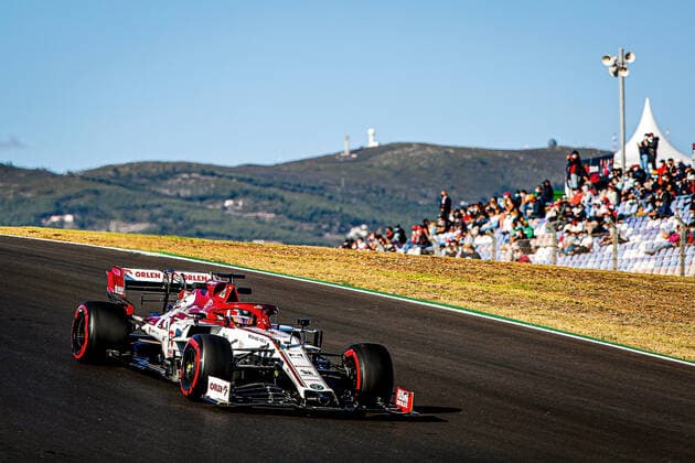 FORMULA 1 HEINEKEN PORTUGUESE GRAND PRIX 2020 23.10.2020, Autodromo Internacional do Algarve, Portimao, FORMULA 1 HEINEKEN PORTUGUESE GRAND PRIX 2020,im Bild Kimi Raikkonen (FIN 7), Alfa Romeo Racing ORLEN