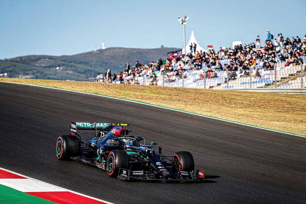 FORMULA 1 HEINEKEN PORTUGUESE GRAND PRIX 2020 23.10.2020, Autodromo Internacional do Algarve, Portimao, FORMULA 1 HEINEKEN PORTUGUESE GRAND PRIX 2020,im Bild Valtteri Bottas (FIN 77), Mercedes-AMG Petronas F1 Team