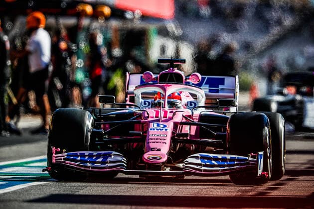Motorsports: FIA Formula One World Championship, WM, Weltmeisterschaft 2020, Grand Prix of Portugal, 11 Sergio Perez (MEX, BWT Racing Point F1 Team), Portimao Portugal