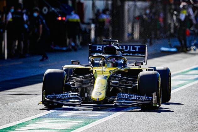Motorsports: FIA Formula One World Championship, WM, Weltmeisterschaft 2020, Grand Prix of Portugal Motorsports: FIA Formula One World Championship 2020, Grand Prix of Portugal, 3 Daniel Ricciardo (AUS, Renault DP World F1 Team),