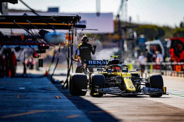 Motorsports: FIA Formula One World Championship, WM, Weltmeisterschaft 2020, Grand Prix of Portugal Motorsports: FIA Formula One World Championship 2020, Grand Prix of Portugal, 31 Esteban Ocon (FRA, Renault DP World F1 Team),