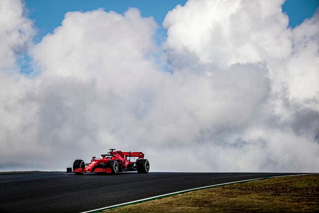 Motorsports: FIA Formula One World Championship, WM, Weltmeisterschaft 2020, Grand Prix of Portugal, 5 Sebastian Vettel (GER, Scuderia Ferrari Mission Winnow), Portimao Portugal