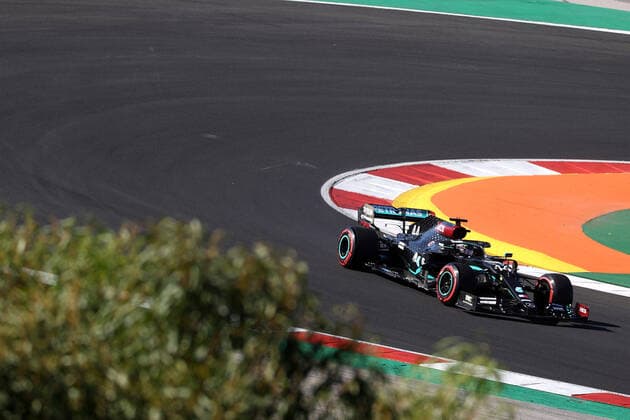 FORMULA 1 HEINEKEN PORTUGUESE GRAND PRIX 2020 24.10.2020, Autodromo Internacional do Algarve, Portimao, FORMULA 1 HEINEKEN PORTUGUESE GRAND PRIX 2020,im Bild Lewis Hamilton (GB 44), Mercedes-AMG Petronas F1 Team