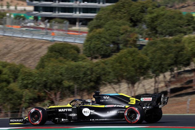 FORMULA 1 HEINEKEN PORTUGUESE GRAND PRIX 2020 24.10.2020, Autodromo Internacional do Algarve, Portimao, FORMULA 1 HEINEKEN PORTUGUESE GRAND PRIX 2020,im Bild Daniel Ricciardo (AUS 3), Renault DP World F1 Team