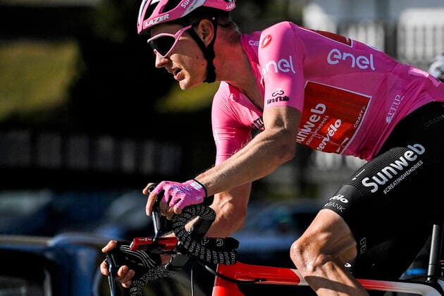 Photo Marco Alpozzi LaPresse October 24, 2020 Italy Cycling Giro d Italia 2020 - 103th edition - Stage 20 - From Alba to Sestriere In the pic: KELDERMAN Wilco( NED )TEAM SUNWEB  Copyright: xMarcoxAlpozzi LaPresse xMarcoxAlx