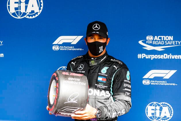 Motorsports: FIA Formula One World Championship, WM, Weltmeisterschaft 2020, Grand Prix of Portugal Motorsports: FIA Formula One World Championship 2020, Grand Prix of Portugal, 44 Lewis Hamilton (GBR, Mercedes-AMG Petronas Formula One Team),