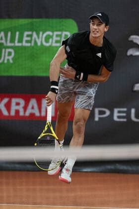 Antoine Hoang Tennis - Wolffkran Open - ATP, Tennis Herren Challenger - TC Ismaning - Ismaning - Bavaria - Germany - 24 October 2020. Â Copyright: xJuergenxHasenkopfx