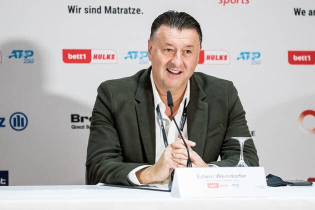 bett1HULKS Championship - ATP, Tennis Herren 250; Koeln, 24.10.2020 Edwin Weindorfer, CEO e motion group & Veranstalter der bett1HULKS Abschlusspressekonferenz bett1HULKS Championship - ATP 250 am 24.10.2020 in Koeln (LANXESSarena), Deutschland Copyright: xBEAUTIFULxSPORTS Wunderlx
