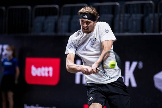 bett1HULKS Championship - ATP, Tennis Herren 250; Koeln, 24.10.2020 Alexander ZVEREV (GER) Halbfinale Alexander ZVEREV (GER) 1 vs WC Jannik SINNER (ITA) bett1HULKS Championship - ATP 250 am 24.10.2020 in Koeln (LANXESSarena), Deutschland Copyright: xBEAUTIFULxSPORTS Wunderlx