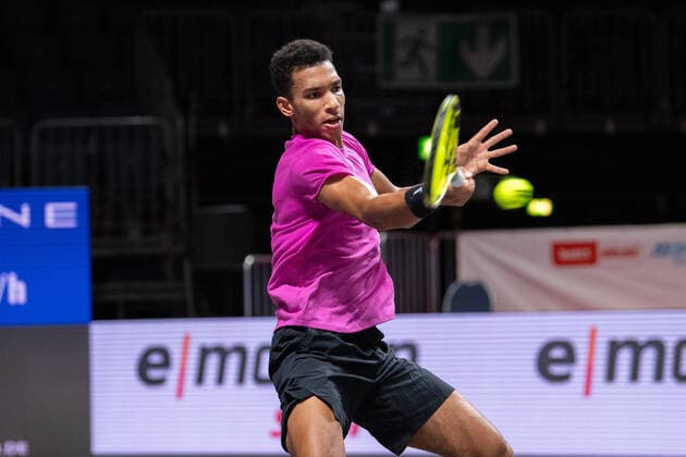 Im Felix AUGER-ALIASSIME (CAN), Felix AUGER-ALIASSIME (CAN) vs. Diego SCHWARTZMAN (ARG), TENNIS, bett1hulks Indoor, 24.10.2020, Halbfinale GER, TENNIS, ATP, Tennis Herren TOUR, bett1hulks Championship, Felix AUGER-ALIASSIME (CAN) vs. Diego SCHWARTZMAN (ARG), Halbfinale, 24.10.2020 KOELN Copyright: xEibnerxPressefotox xBenjaminxSOELZERx EP_BSO
