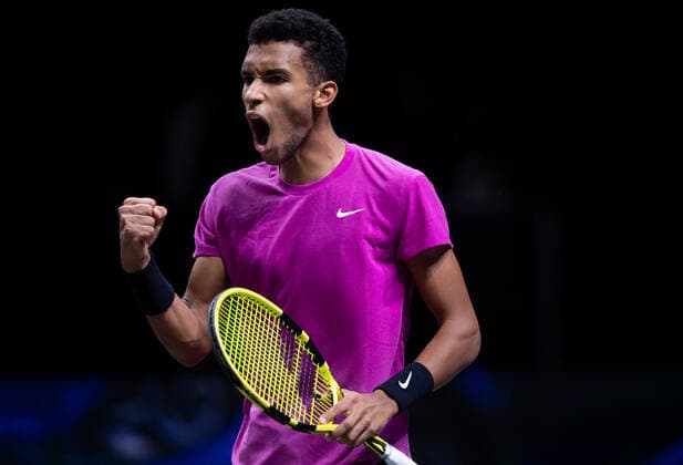 bett1HULKS CHAMPIONSHIP 2020, Köln, Cologne. Felix Auger-Aliassime (CAN) bett1HULKS CHAMPIONSHIP