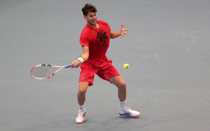 TENNIS - ATP, Tennis Herren Erste Bank Open VIENNA,AUSTRIA,25.OCT.20 - TENNIS - ATP World Tour, Erste Bank Open, preview, training. Image shows Dominic Thiem (AUT). GEPAxpictures xWalterxLuger