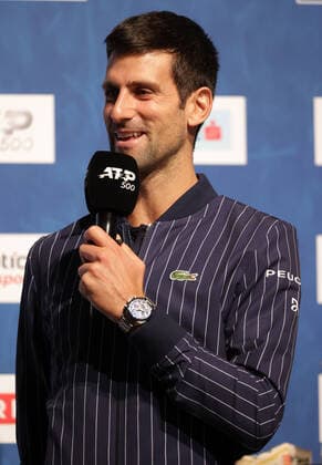 TENNIS - ATP, Tennis Herren Erste Bank Open VIENNA,AUSTRIA,25.OCT.20 - TENNIS - ATP World Tour, Erste Bank Open, preview, press conference, PK, Pressekonferenz Image shows Novak Djokovic (SRB). GEPAxpictures xWalterxLuger
