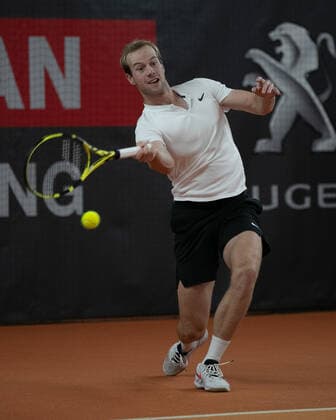 Botic van de Zandschulp (NED) Tennis - Wolffkran Open - ATP, Tennis Herren Challenger - TC Ismaning - Ismaning - Bavaria - Germany - 25 October 2020. Â Copyright: xJuergenxHasenkopfx