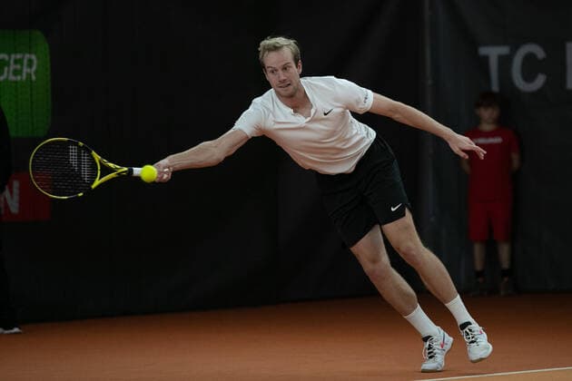 Botic van de Zandschulp (NED) Tennis - Wolffkran Open - ATP, Tennis Herren Challenger - TC Ismaning - Ismaning - Bavaria - Germany - 25 October 2020. Â Copyright: xJuergenxHasenkopfx