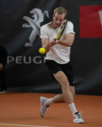 Botic van de Zandschulp (NED), Finale, Endspiel Tennis - Wolffkran Open - ATP, Tennis Herren Challenger - TC Ismaning - Ismaning - Bavaria - Germany - 25 October 2020. Â Copyright: xJuergenxHasenkopfx