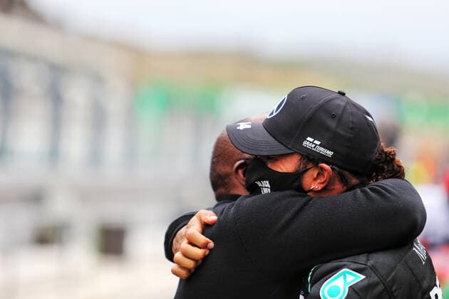 Motorsports: FIA Formula One World Championship, WM, Weltmeisterschaft 2020, Grand Prix of Portugal Motorsports: FIA Formula One World Championship 2020, Grand Prix of Portugal, 44 Lewis Hamilton (GBR, Mercedes-AMG Petronas Formula One Team),