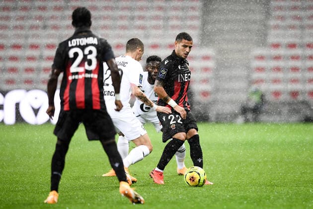 22 RONY LOPES (NICE) FOOTBALL : Nice vs Lille - Ligue 1 Uber Eats - 25 10 2020 FEP Panoramic 
