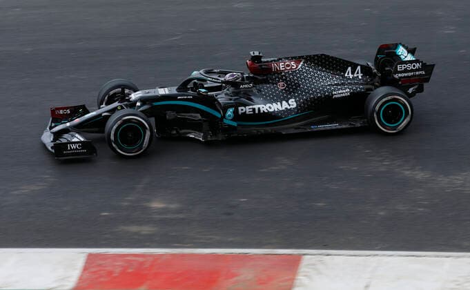 Motorsports: FIA Formula One World Championship, WM, Weltmeisterschaft 2020, Grand Prix of Portugal Motorsports: FIA Formula One World Championship 2020, Grand Prix of Portugal, 44 Lewis Hamilton (GBR, Mercedes-AMG Petronas Formula One Team),