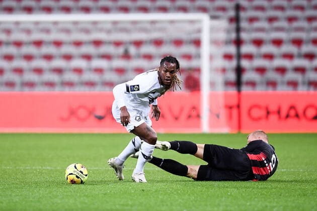 18 RENATO SANCHES (LIL) FOOTBALL : Nice vs Lille - Ligue 1 Uber Eats - 25 10 2020 FEP Panoramic 