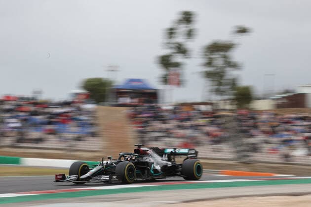Motorsports: FIA Formula One World Championship, WM, Weltmeisterschaft 2020, Grand Prix of Portugal, 44 Lewis Hamilton (GBR, Mercedes-AMG Petronas Formula One Team), Portimao Portugal