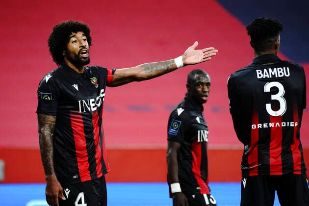 Dante (OGC Nice) FOOTBALL : OGC Nice vs Lille - Nice - 25 10 2020 NorbertScanella PanoramiC 