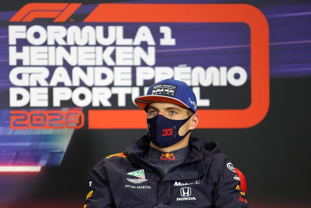 Motorsports: FIA Formula One World Championship, WM, Weltmeisterschaft 2020, Grand Prix of Portugal Motorsports: FIA Formula One World Championship 2020, Grand Prix of Portugal, 33 Max Verstappen (NLD, Aston Martin Red Bull Racing),