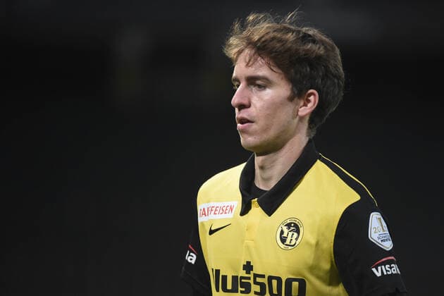 Super League: BSC Young Boys - FC Luzern 25.10.2020, Bern, Stadion Wankdorf, Fussball Super League: BSC Young Boys - FC Luzern, 11 Gianluca Gaudino (Young Boys).