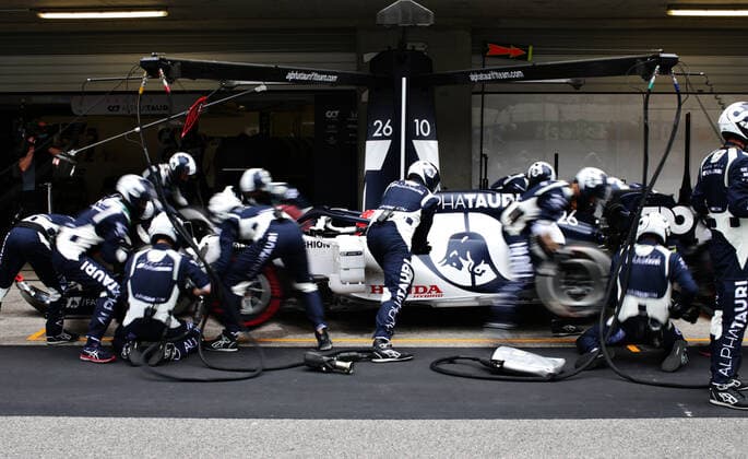 Motorsports: FIA Formula One World Championship, WM, Weltmeisterschaft 2020, Grand Prix of Portugal Motorsports: FIA Formula One World Championship 2020, Grand Prix of Portugal, 26 Daniil Kvyat (RUS, Scuderia AlphaTauri Honda),