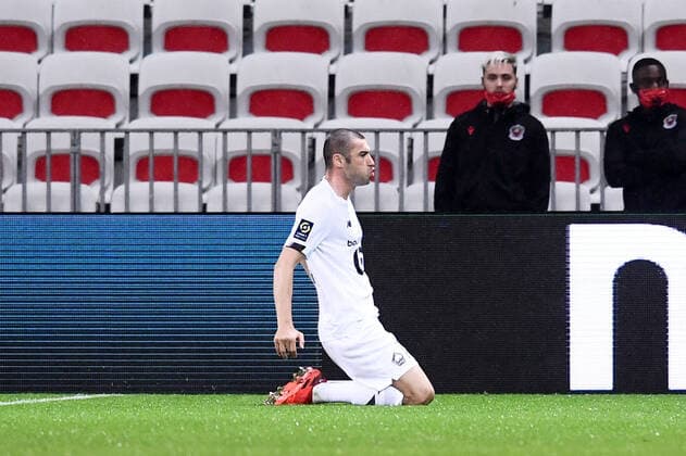 JOIE - 17 BURAK YILMAZ (LIL) FOOTBALL : Nice vs Lille - Ligue 1 Uber Eats - 25 10 2020 FEP Panoramic 