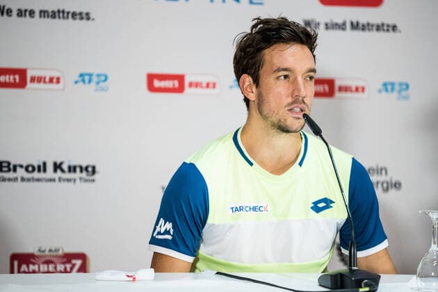 bett1HULKS Championship - ATP, Tennis Herren 250; Koeln, 25.10.2020 Andreas MIES in der Pressekonferenz nach dem Spiel Finale Doppel: Kevin KRAWIETZ (GER) und Andreas MIES (GER) 3 vs. Raven KLAASEN (RSA) und Ben MCLACHLAN (JPN) bett1HULKS Championship - ATP 250 am 25.10.2020 in Koeln (LANXESSarena), Deutschland Copyright: xBEAUTIFULxSPORTS Wunderlx