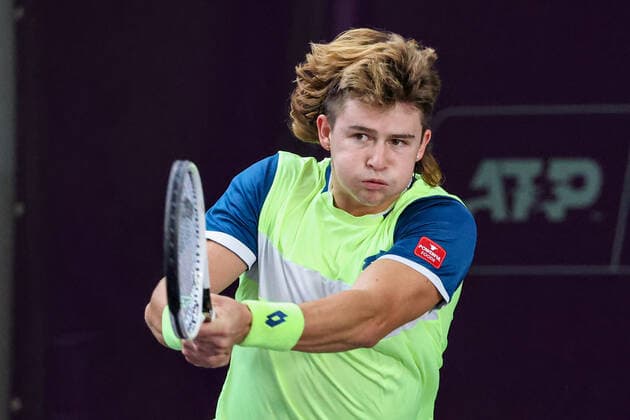 Sport Bilder des Tages Im Bild: J.J. Wolf (USA) TENNIS CHALLENGER HAMBURG - presented by TANNENHOF, Hamburg, Hamburger Tennisverband, 27.10.2020,