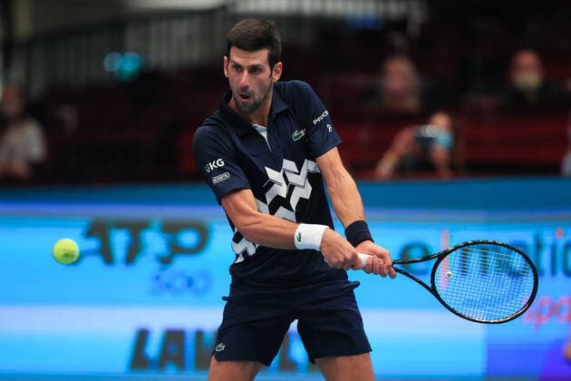 Novak Djokovic (SRB) Tennis - ERSTE BANK OPEN 2020 - ATP, Tennis Herren 500 - Stadthalle - Wien - - Oesterreich - 27 October 2020. Â Copyright: xJuergenxHasenkopfx