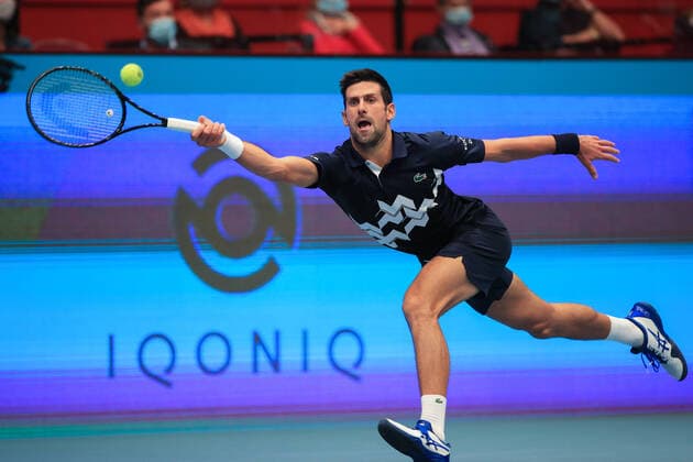 Novak Djokovic (SRB) Tennis - ERSTE BANK OPEN 2020 - ATP, Tennis Herren 500 - Stadthalle - Wien - - Oesterreich - 27 October 2020. Â Copyright: xJuergenxHasenkopfx