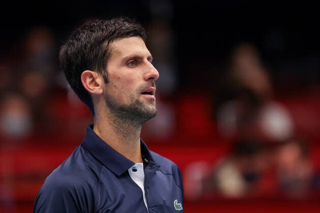 TENNIS - ATP, Tennis Herren Erste Bank Open VIENNA,AUSTRIA,27.OCT.20 - TENNIS - ATP World Tour, Erste Bank Open. Image shows Novak Djokovic (SRB). GEPAxpictures xChristianxWalgram
