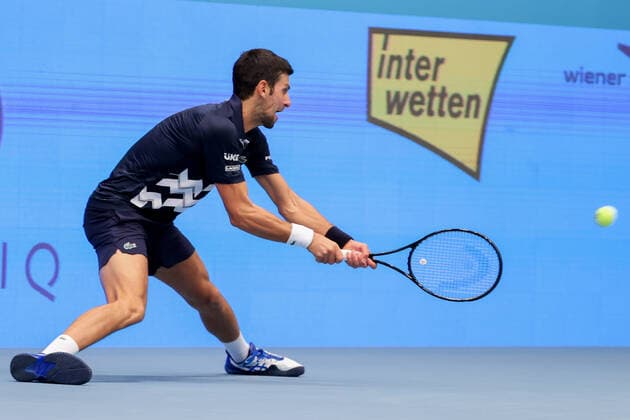 TENNIS - ATP, Tennis Herren Erste Bank Open VIENNA,AUSTRIA,27.OCT.20 - TENNIS - ATP World Tour, Erste Bank Open. Image shows Novak Djokovic (SRB). GEPAxpictures xChristianxWalgram