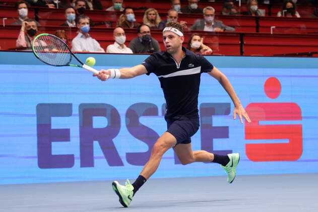 TENNIS - ATP, Tennis Herren Erste Bank Open VIENNA,AUSTRIA,27.OCT.20 - TENNIS - ATP World Tour, Erste Bank Open. Image shows Filip Krajinovic (SRB). GEPAxpictures xChristianxWalgram