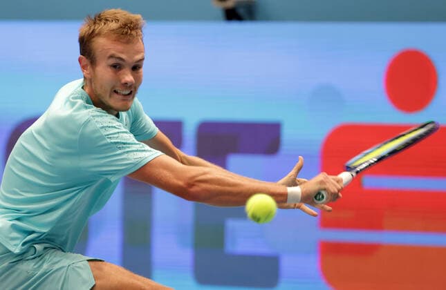 TENNIS - ATP, Tennis Herren Erste Bank Open VIENNA,AUSTRIA,27.OCT.20 - TENNIS - ATP World Tour, Erste Bank Open. Image shows Vitaliy Sachko (UKR). GEPAxpictures xWalterxLuger