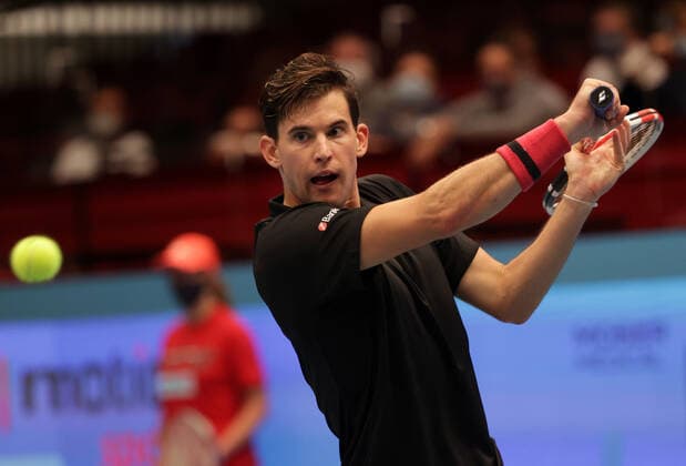 TENNIS - ATP, Tennis Herren Erste Bank Open VIENNA,AUSTRIA,27.OCT.20 - TENNIS - ATP World Tour, Erste Bank Open. Image shows Dominic Thiem (AUT). GEPAxpictures xWalterxLuger