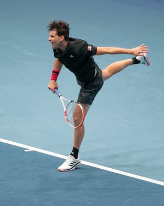 Dominic Thiem (AUT), von oben Tennis - ERSTE BANK OPEN 2020 - ATP, Tennis Herren 500 - Stadthalle - Wien - - Oesterreich - 27 October 2020. Â Copyright: xJuergenxHasenkopfx