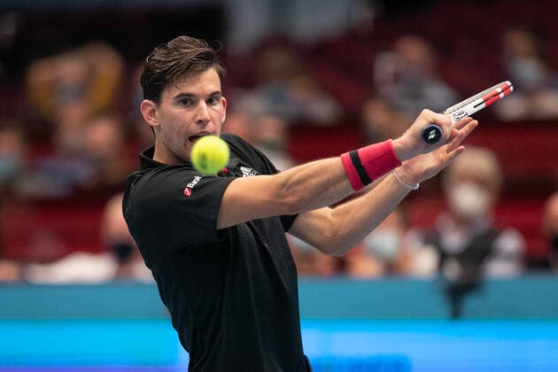 Dominic Thiem (AUT) Tennis - ERSTE BANK OPEN 2020 - ATP, Tennis Herren 500 - Stadthalle - Wien - - Oesterreich - 27 October 2020. Â Copyright: xJuergenxHasenkopfx